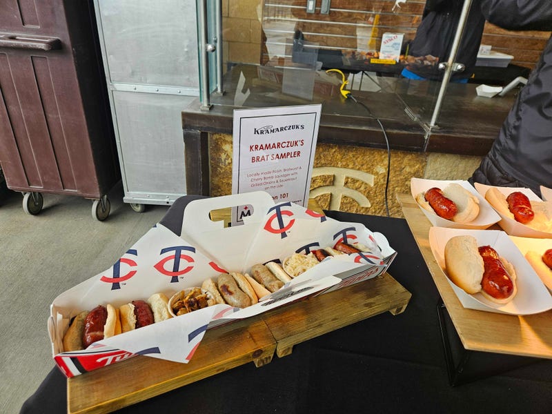 Target Field food.