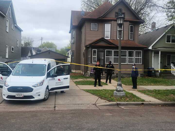 St Paul police and medical examiner