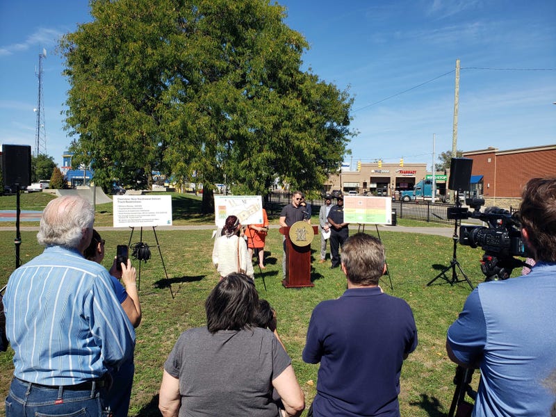 Detroit announces new SW Detroit truck restrictions 