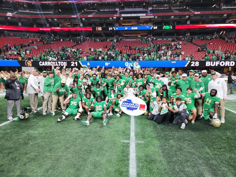 Buford defeated Carrollton 28-21 to win the GHSA 6A state title