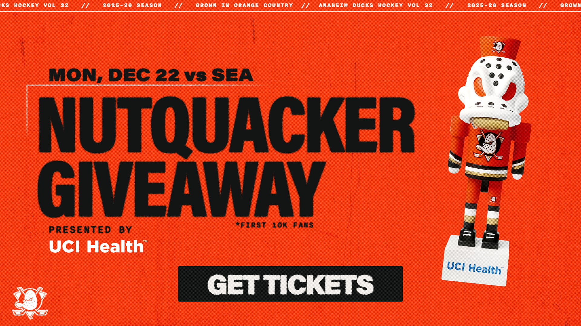 Anaheim Ducks vs. Seattle Kraken – Nutquacker Giveaway Night