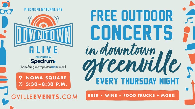 City of Greenville's Downtown Alive 