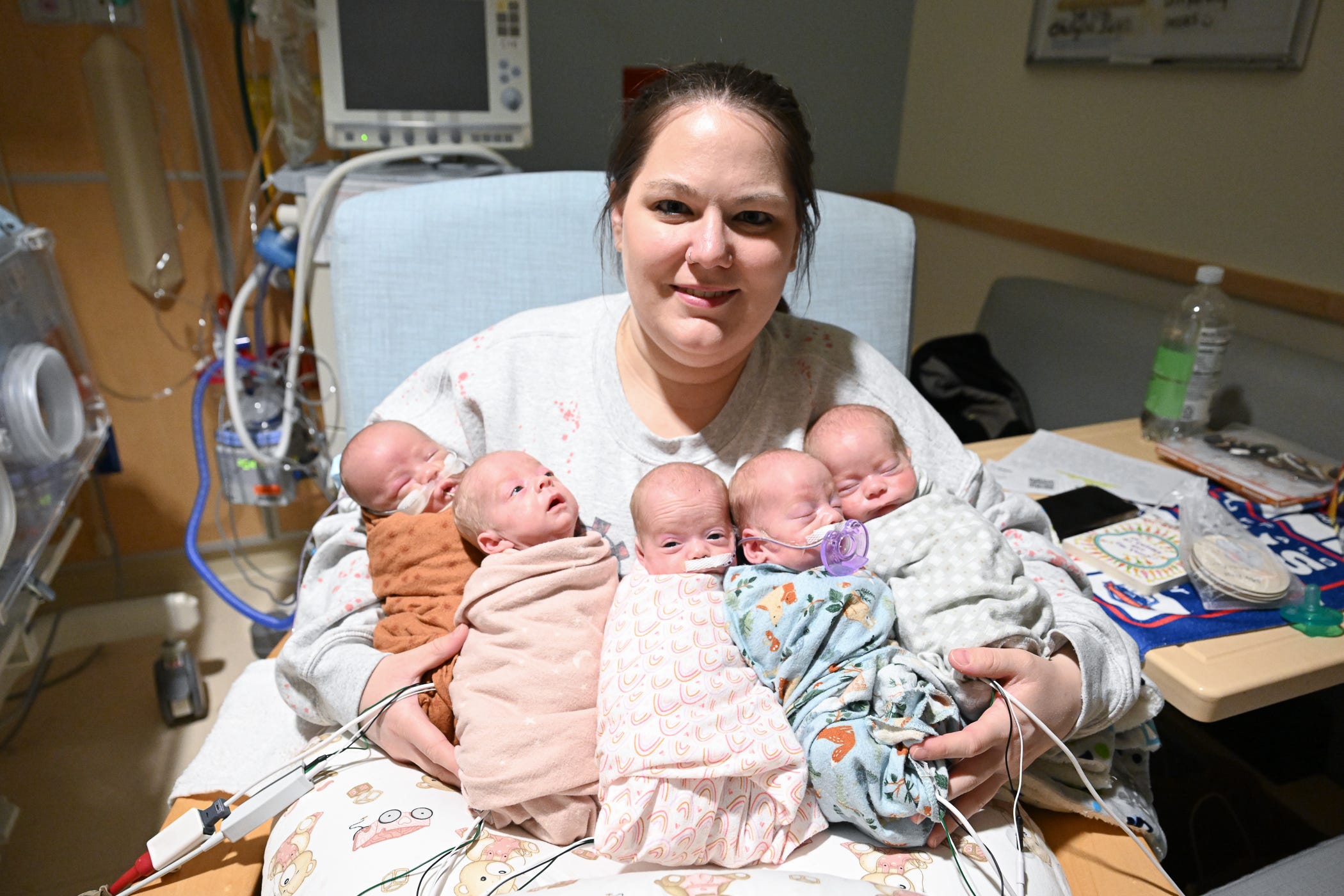 Local family welcomes Quintuplets; becomes family of 9