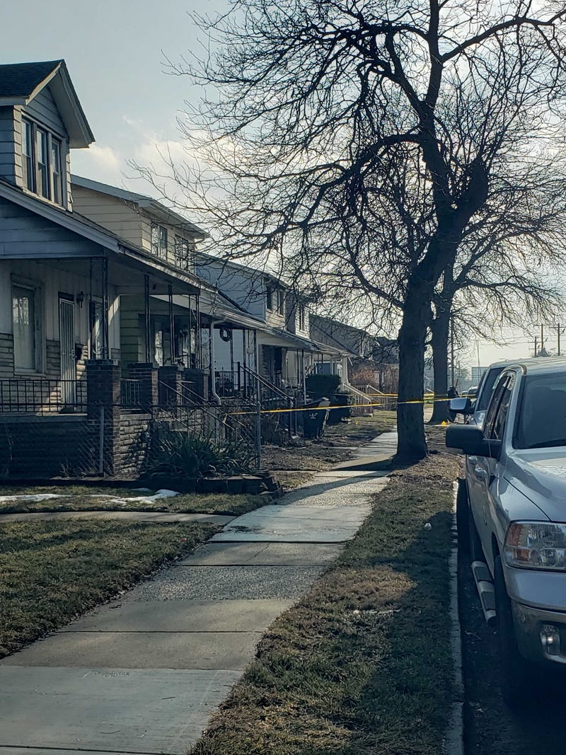 scene of bodies found in Detroit home
