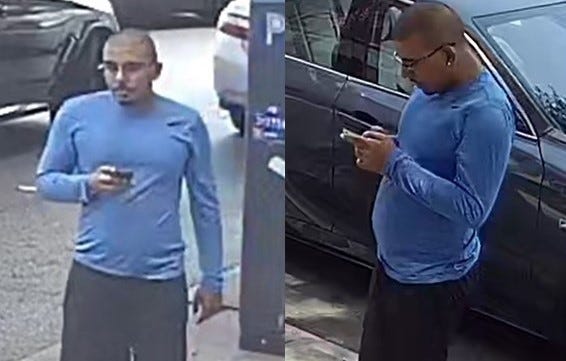 Police had been searching for a suspect who fled in a BMW SUV