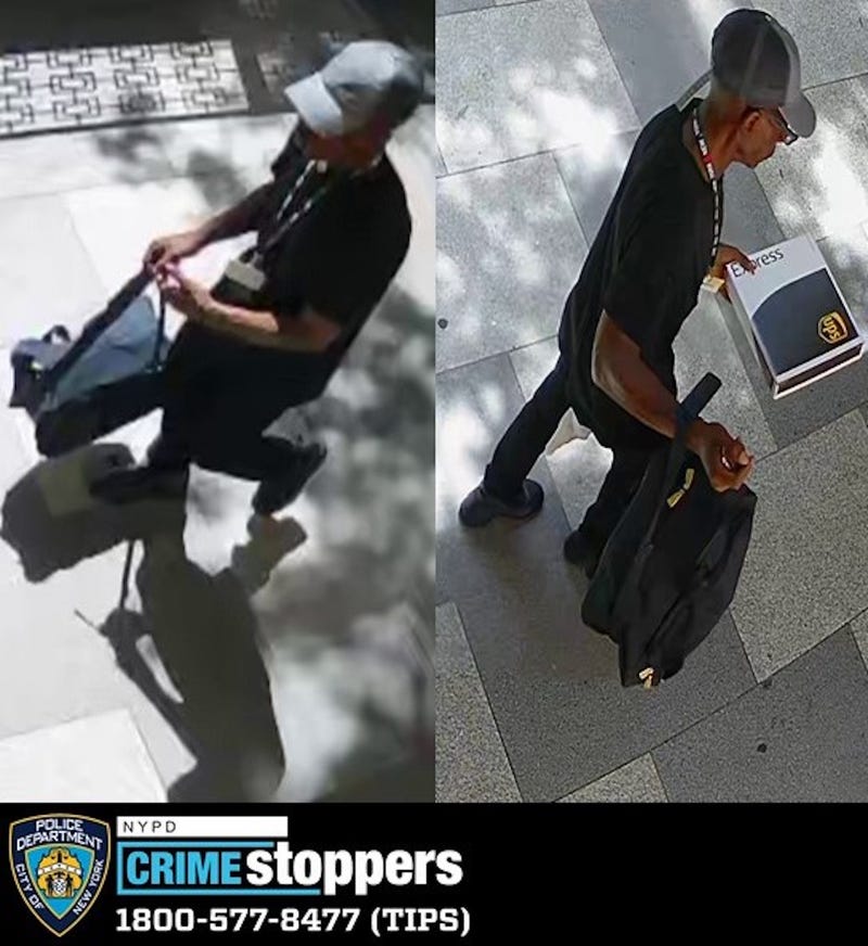 Police are searching for a suspect after a woman was beaten with a stuffed sock at a Kips Bay building