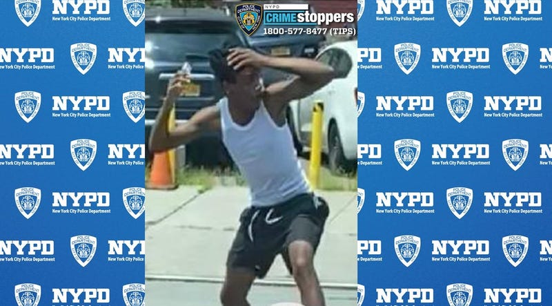 Video shows the suspect briefly stopping at the scene before fleeing
