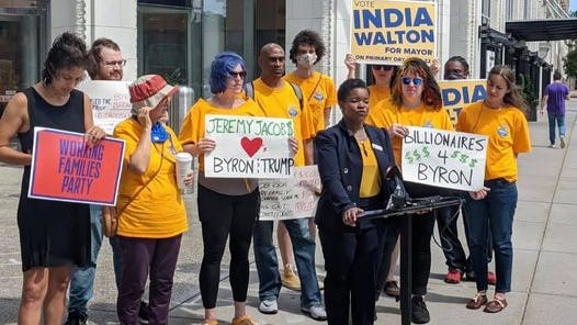 India Walton on WBEN: "I am here for everyone"