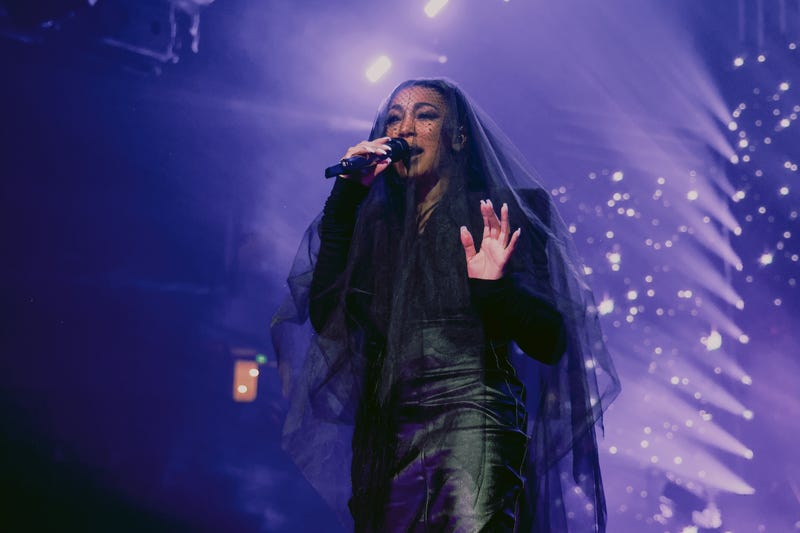 Monica performs during the opening night of Nicki Minaj's Pink Friday 2 World Tour