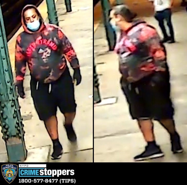 Knife-wielding suspect BX