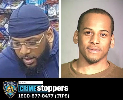 Steven Santiago is wanted by the NYPD in connection to the double homicide