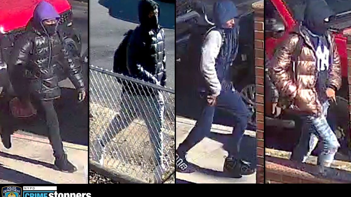 Man, 62, beaten, robbed in Queens playground; 4 sought