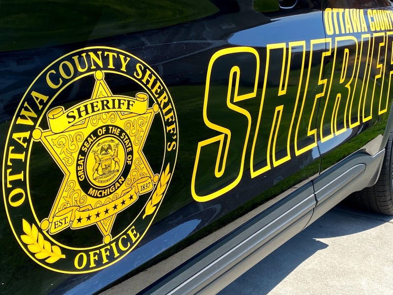 A young child has died at the scene of a crash involving a tractor on a farm west of Grand Rapids, the Ottawa Sheriff's Office reported on Monday.