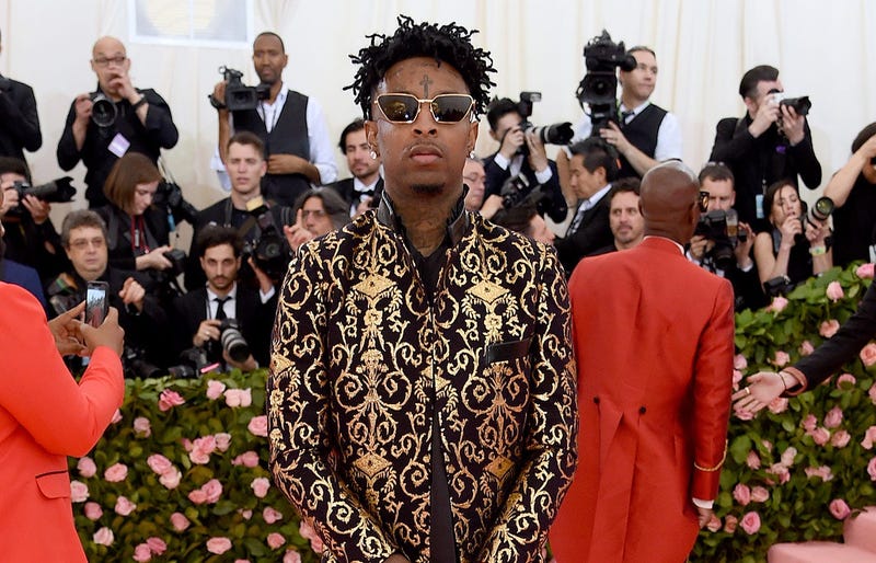 21 Savage attends the 2019 Met Gala