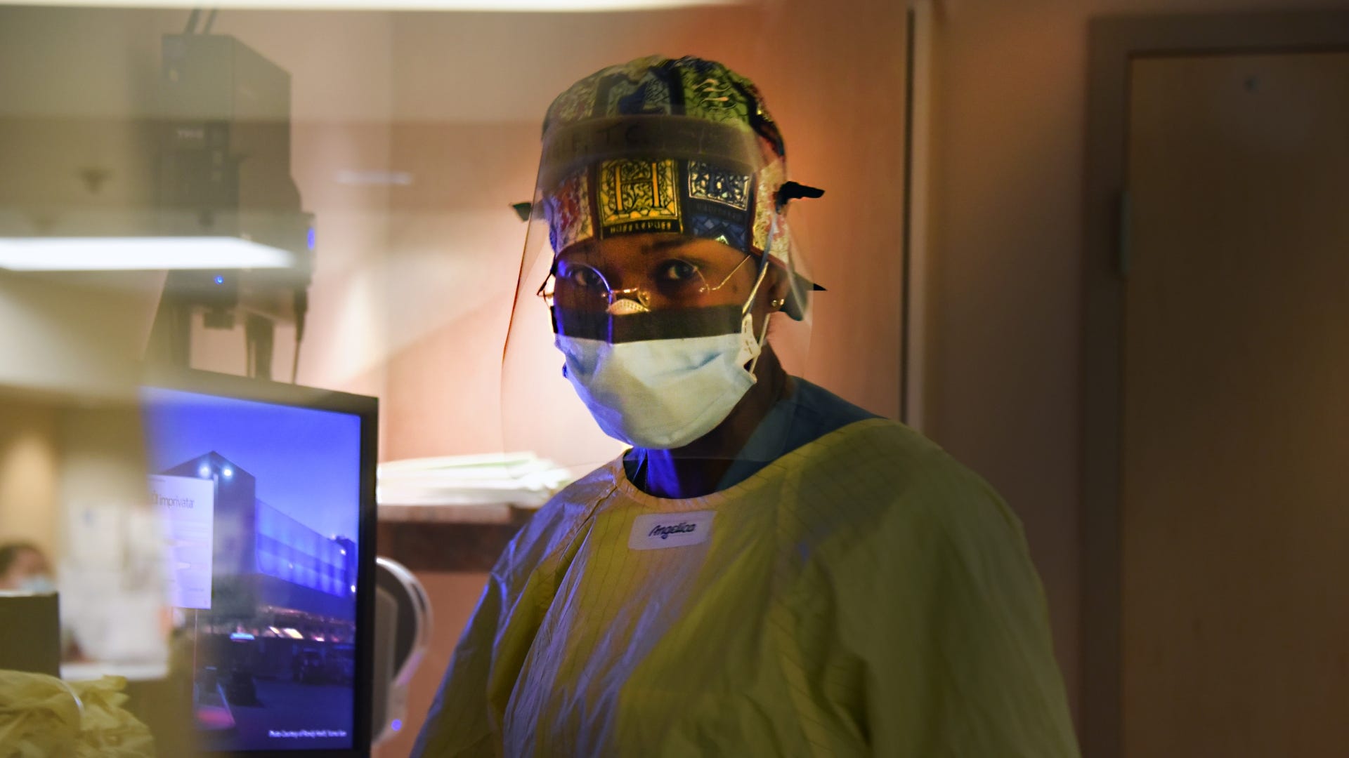 Marine Corps officer turned Army critical care nurse on Covid front lines