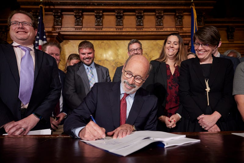 Breaking down details of Pennsylvania’s new $45.2 billion state budget, that was signed by Governor Tom Wolf on Friday, July 8, 2022.