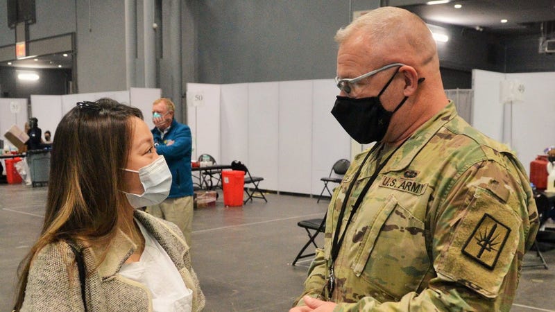 New York National Guard officer honored for COVID response