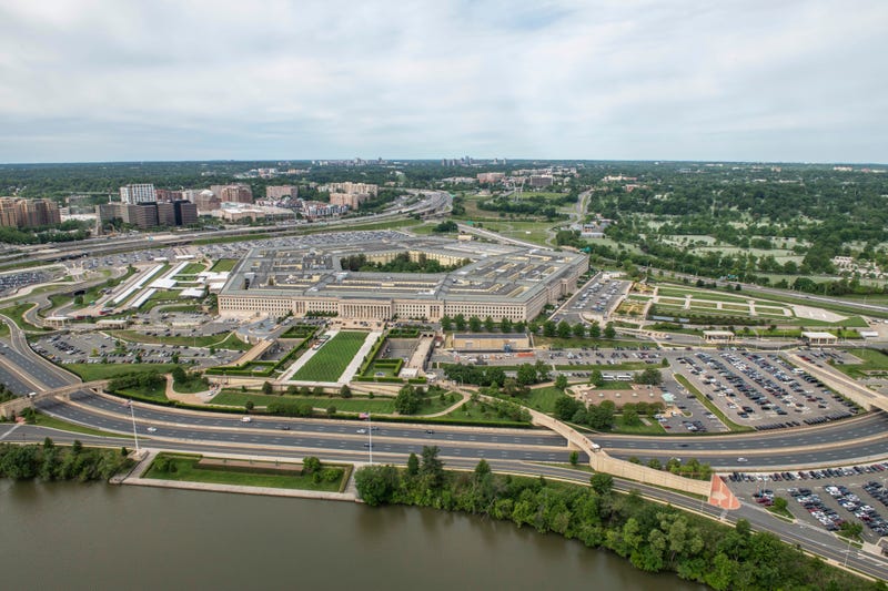 An aerial view of the Pentagon, May 11, 2021.