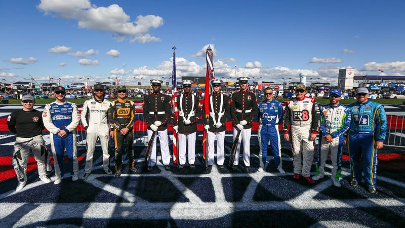 Memorial Day race caps off monthlong military-NASCAR partnership