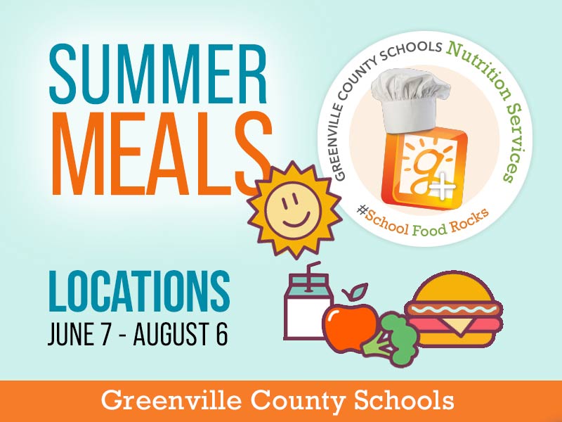 Greenville County Schools summer meal program