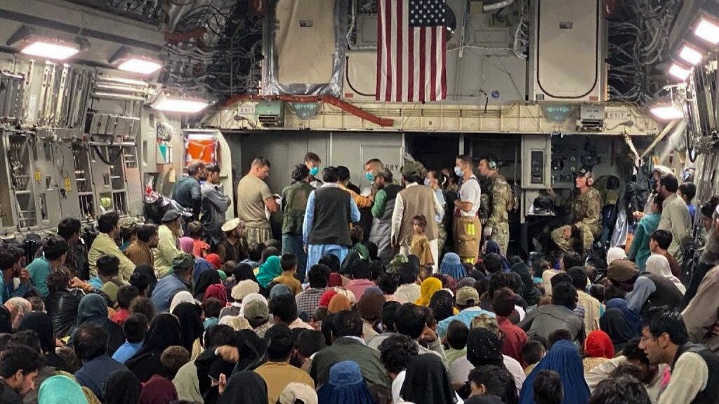 ‘Baby on board’ – Aircrew deliver Afghan baby on evacuation flight