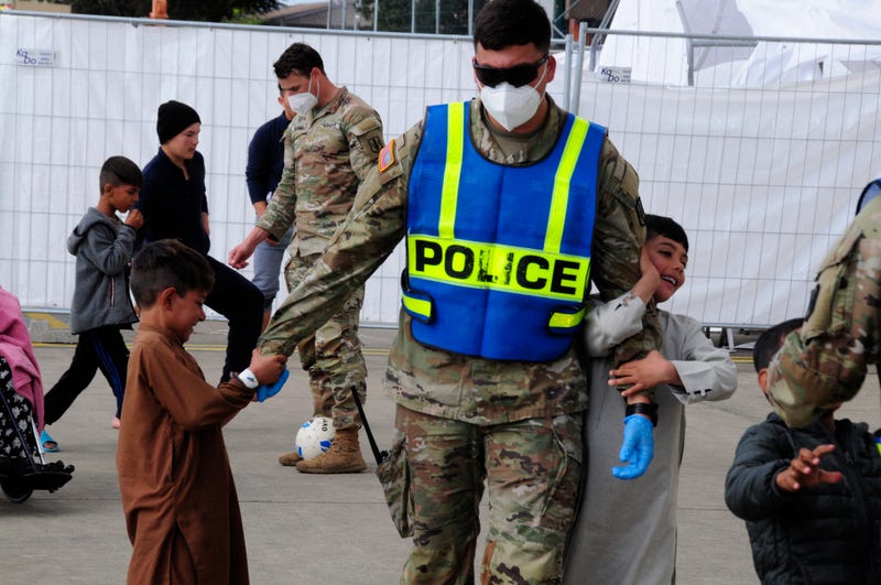 Army soldiers bring smiles to Afghan children
