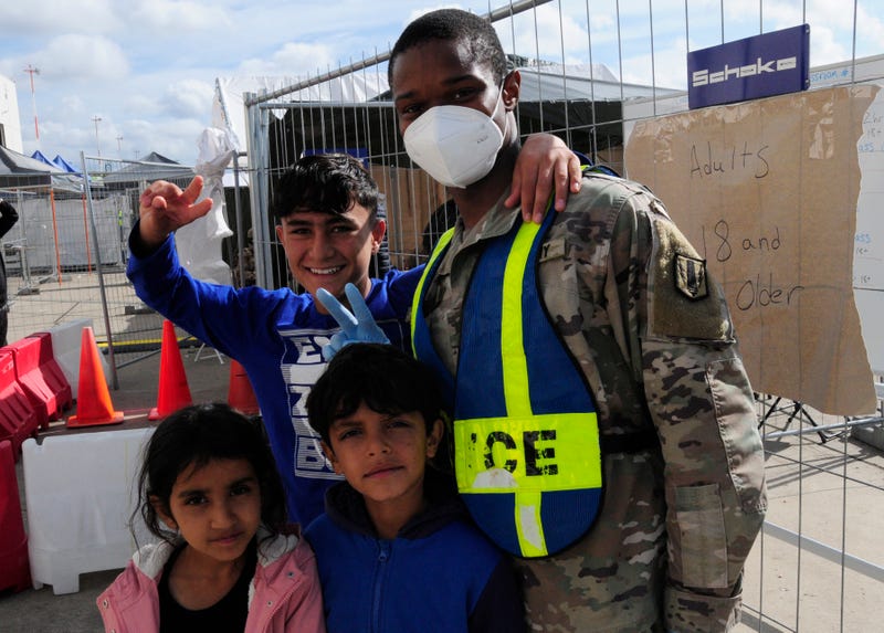 Army soldiers bring smiles to Afghan children