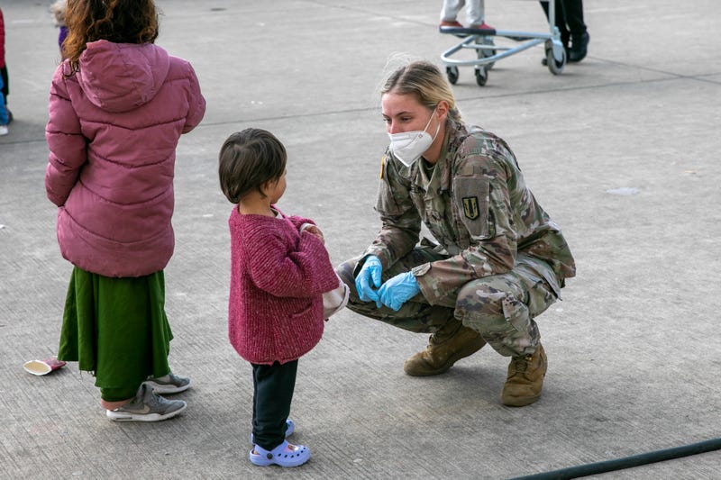 Army soldiers bring smiles to Afghan children