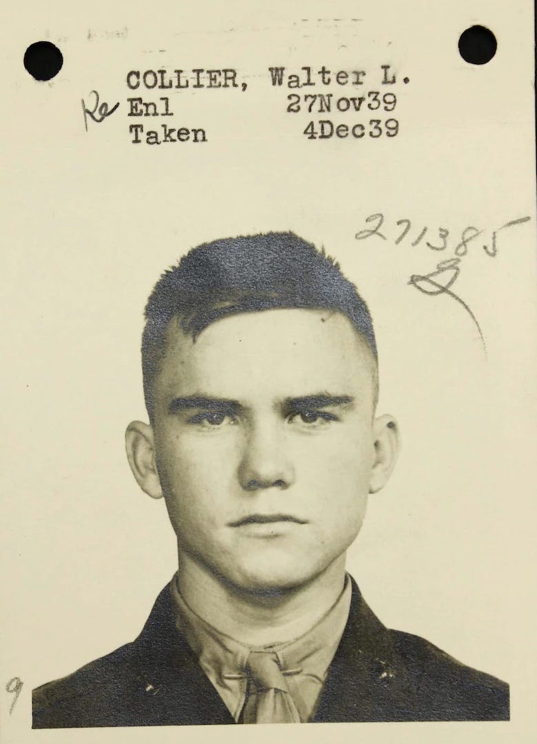 Marine Pfc. Walter L. Collier, 20, of Burbank, California