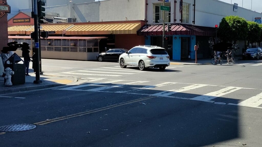 San Francisco Police seek public's help finding vehicle that allegedly hit pedestrian