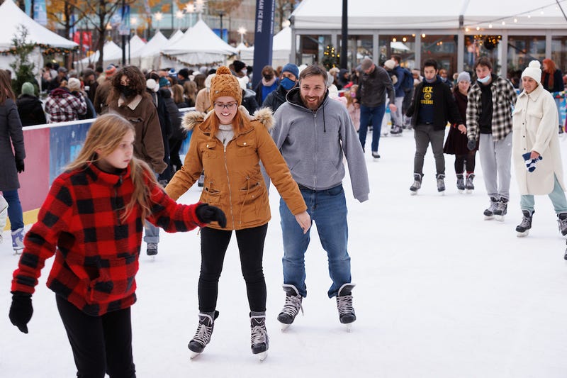 Rothman Orthopaedic Rink opens at Dilworth Park.