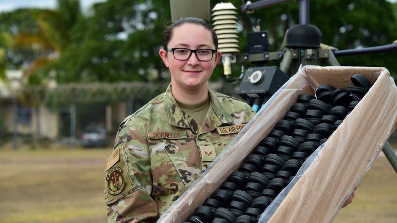 This Airman is a model of selfless service