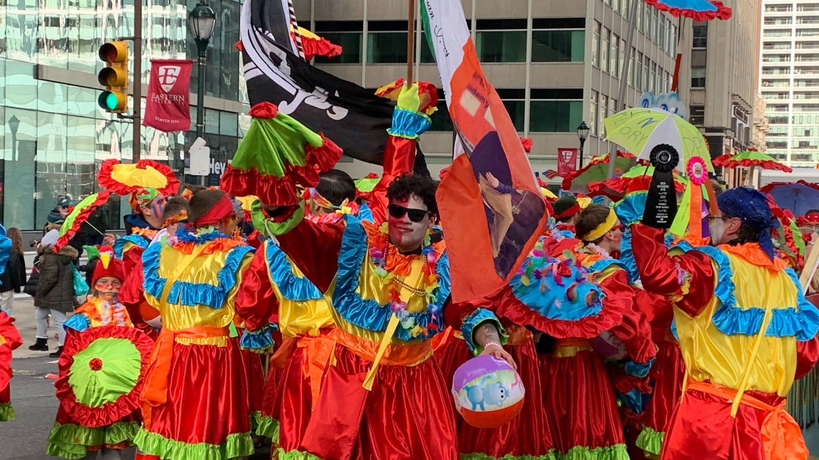 Residents urged to stay home as many still plan to strut, protest canceled Mummers Parade