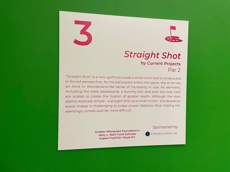 Hole #3, “Straight Shot,” created by design collective Current Projects
