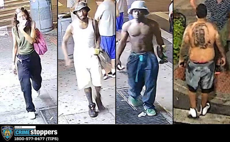 Assault and robbery suspects