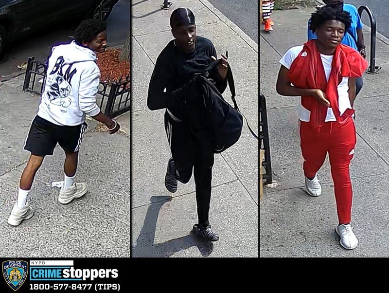 Surveillance images of suspects
