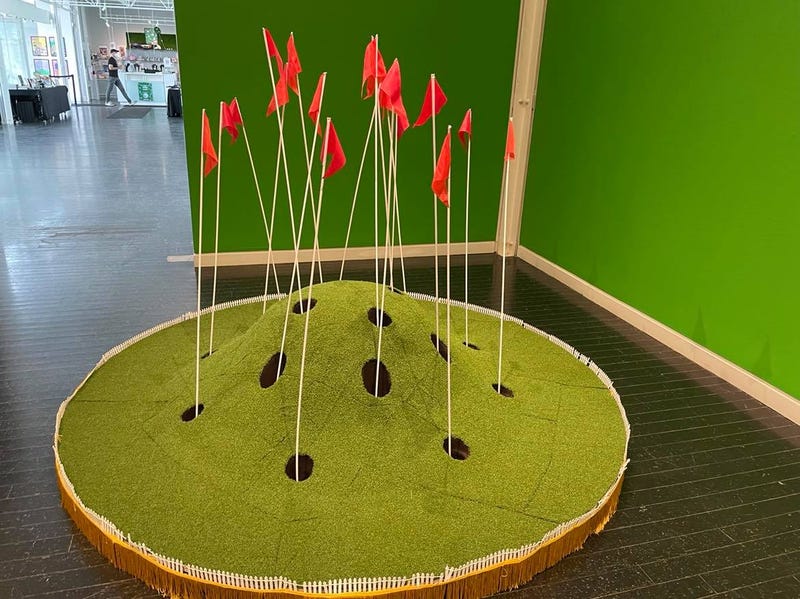 Hole #2, “Participation Trophy” by Jesse Meredith