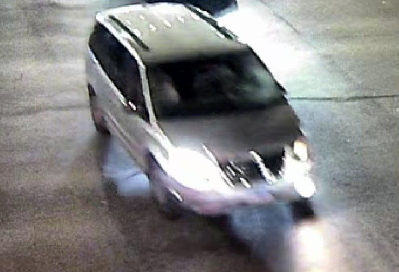 Police said the driver of this Chrysler Town & Country minivan is wanted in a fatal hit-and-run crash.