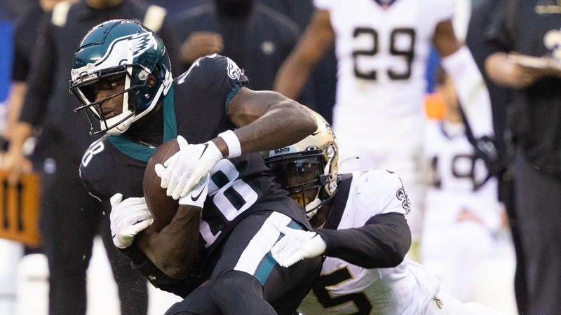 Philadelphia Eagles wide receiver Jalen Reagor