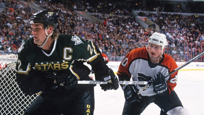 Philadelphia Flyers right wing Keith Jones, c. 1999