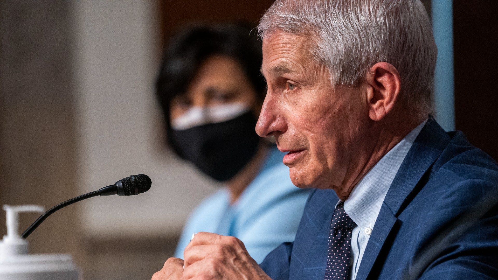 Fauci sees light on horizon for COVID-19 as numbers trend downward