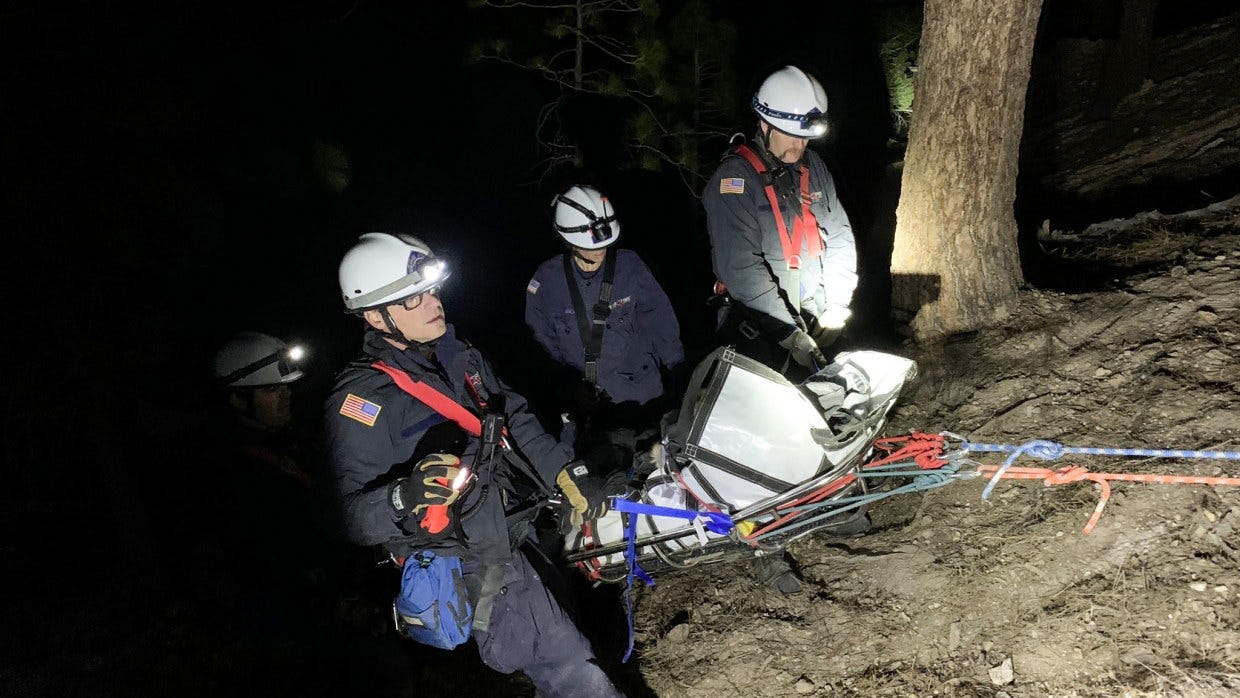 Missing Nevada woman found hanging off a cliff, clinging to a tree