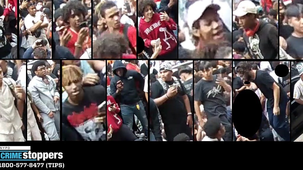 UNION SQUARE RIOT: Another 16 suspects wanted by NYPD for jumping on BMW