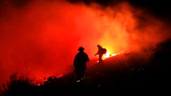 Hundreds evacuated as fire burns near California's Big Sur