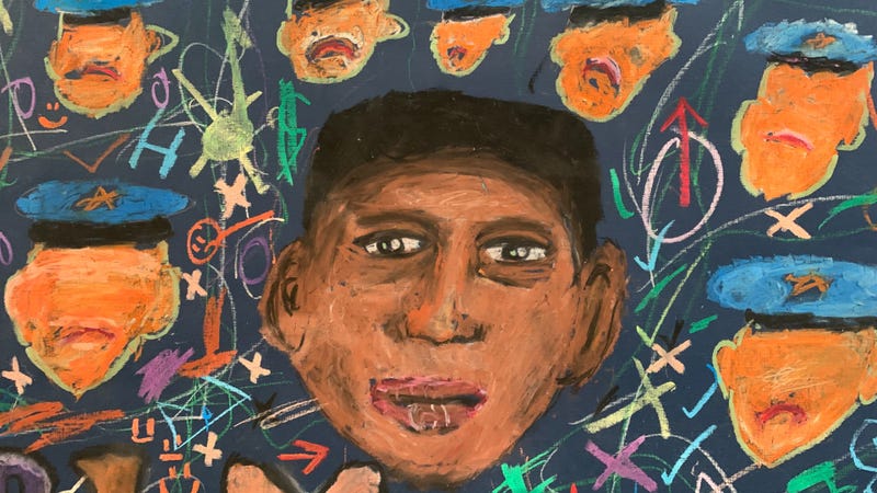 Student art provided by Philadelphia teacher Miranda Thompson