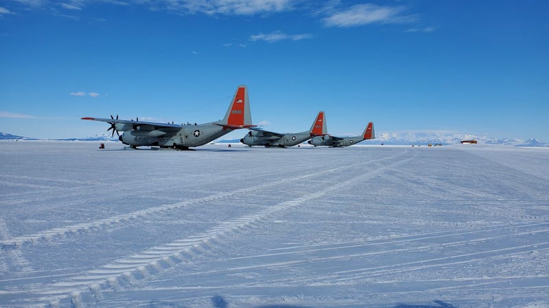 Air Force Airmen prep for Greenland mission