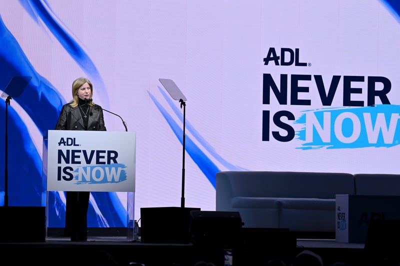 NYPD commissioner Jessica Tisch speaks at the ADL's Never Is Now Summit at the Javits Center on March 4, 2025.