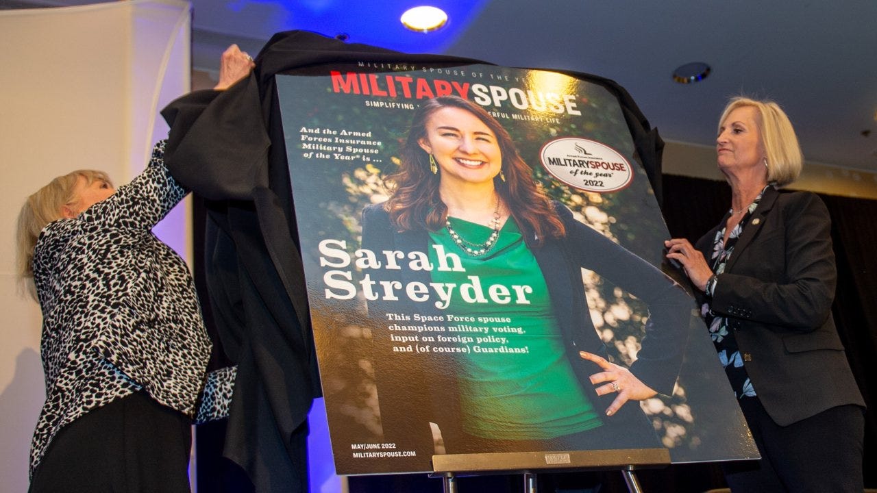 Space Force spouse named Military Spouse of the Year