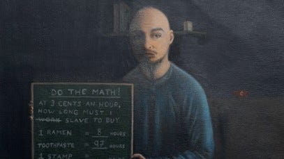 A push to end the one exception to the US ban on slavery inspires Philadelphia mural project