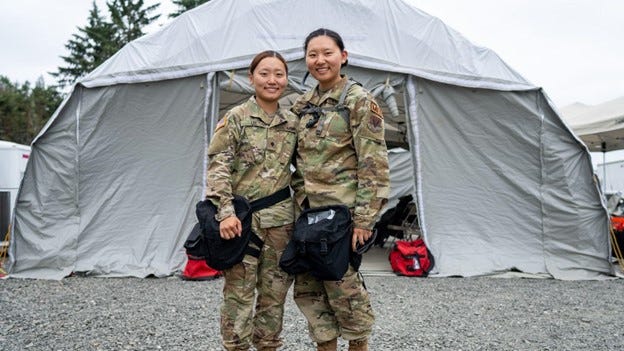 National Guard members serve as sisters in arms